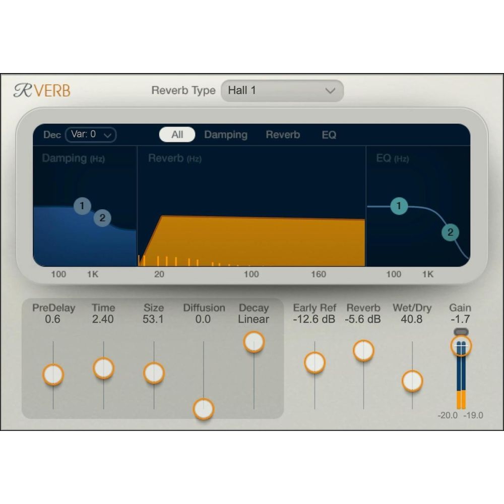 Waves Audio Renaissance Reverb