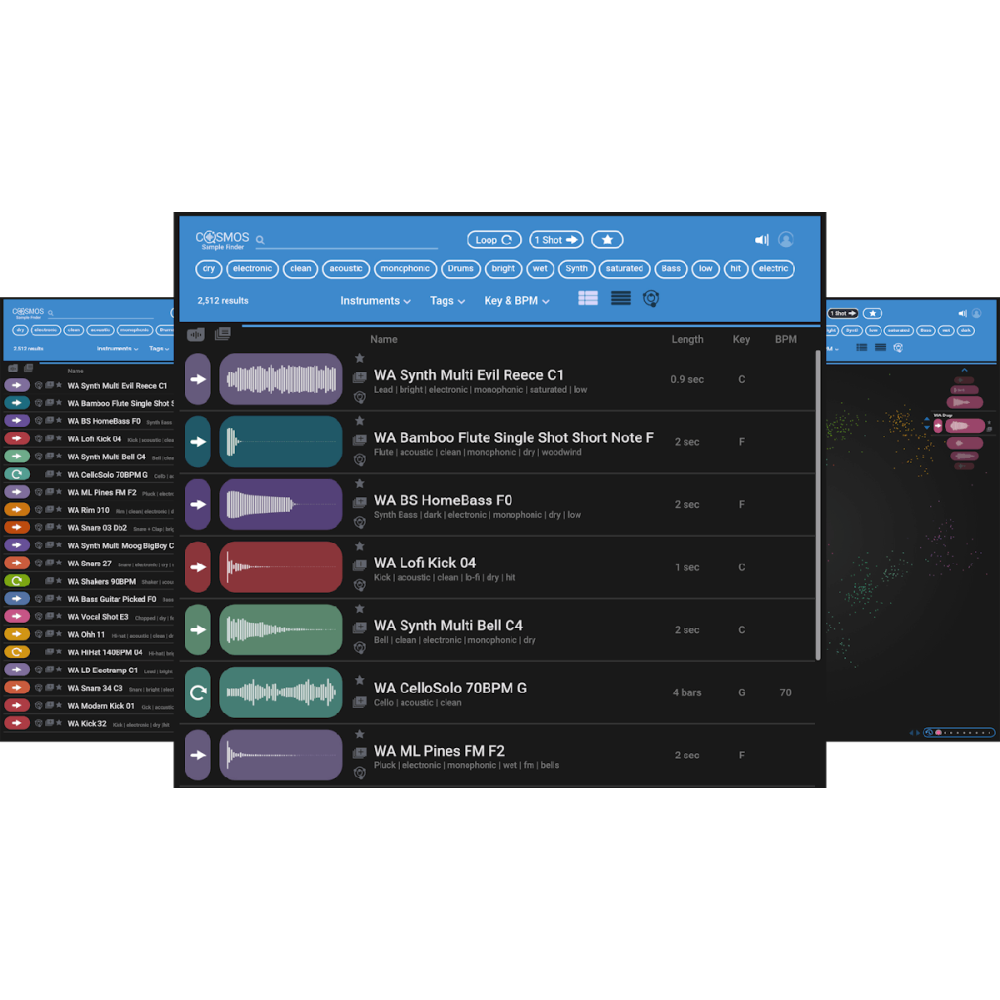 Waves Audio COSMOS Sample Finder