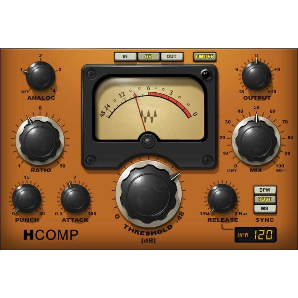 Waves Audio H-Comp Hybrid Compressor