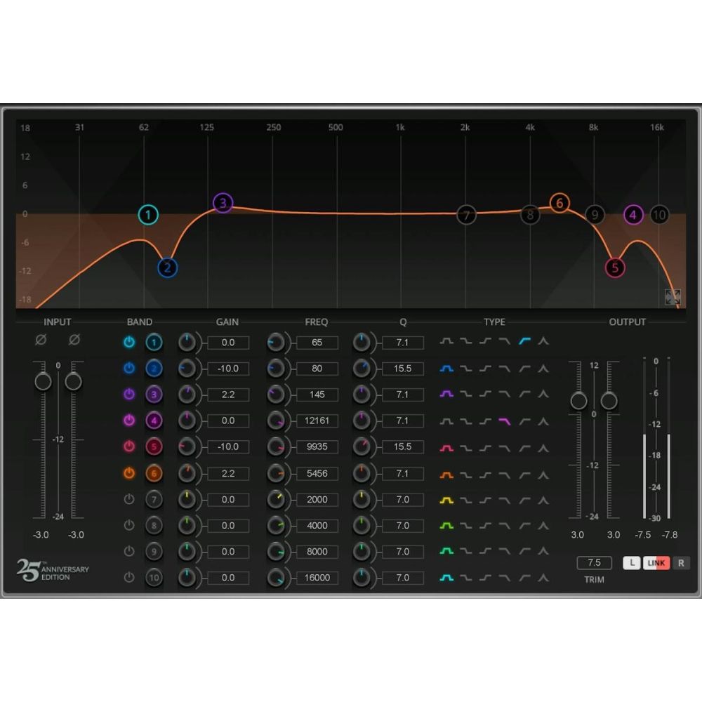 Waves Audio Q10 Equalizer