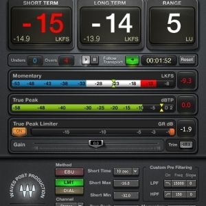 Waves Audio WLM Plus Loudness Meter