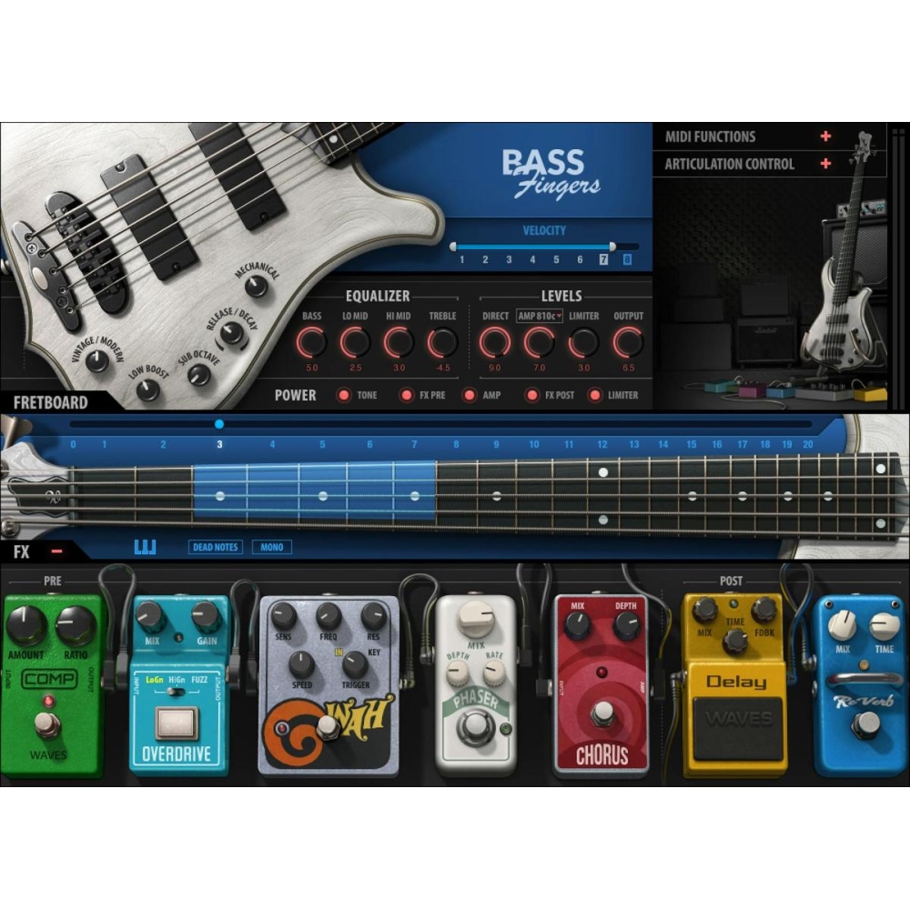 Waves Audio Bass Fingers