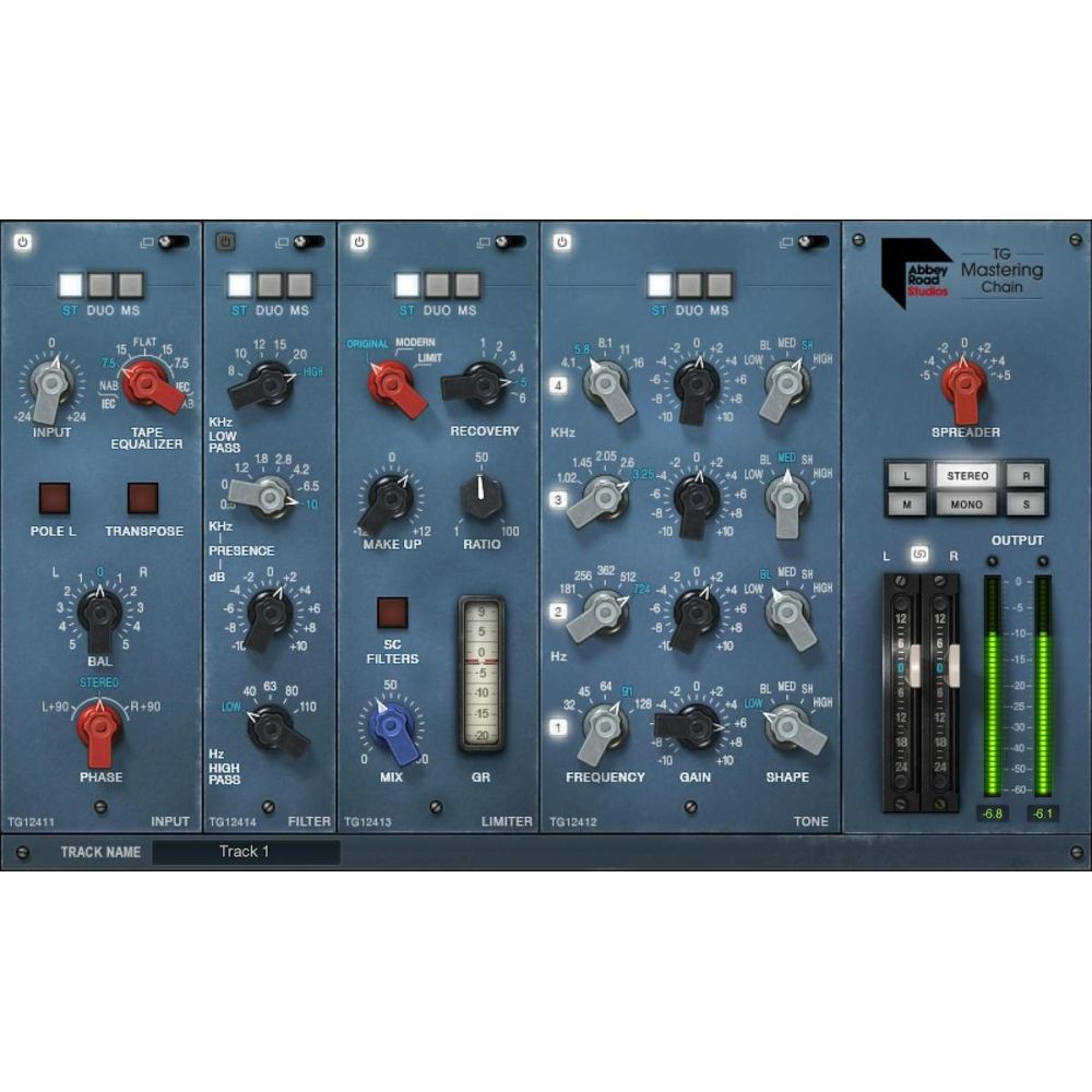 Waves Audio Abbey Road TG Mastering Chain