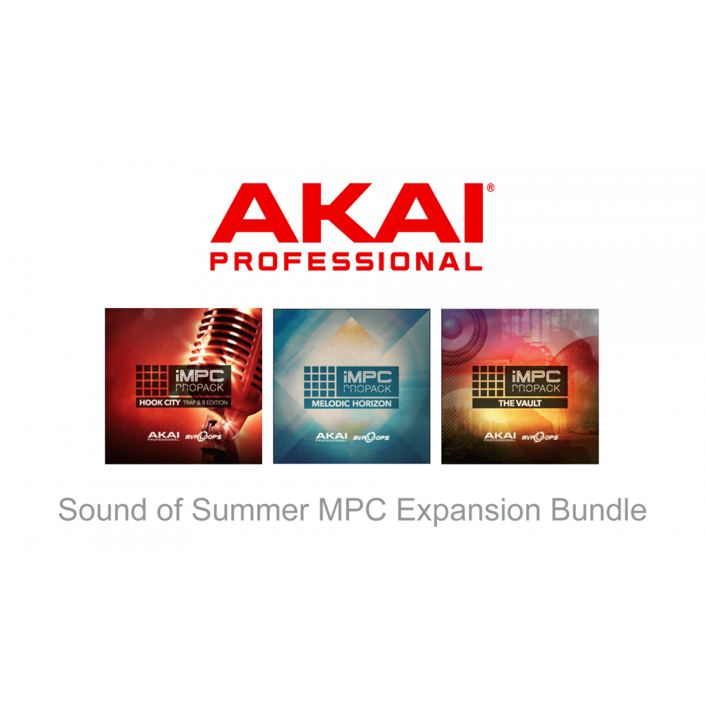 Akai Professional The Sounds Of Summer MPC Expansion Bundle