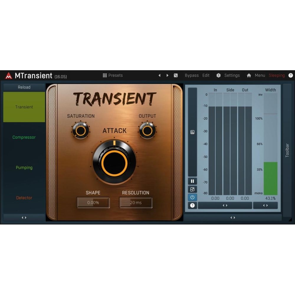 Melda Production MTransient