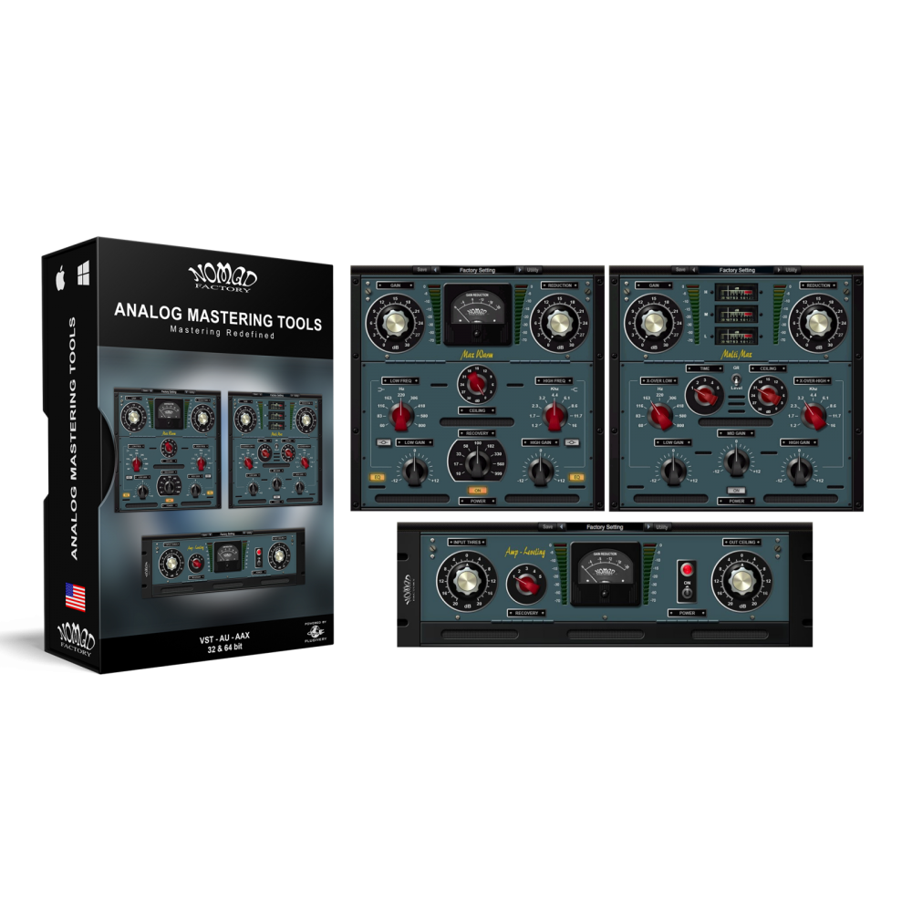 Nomad Factory Analog Mastering Tools