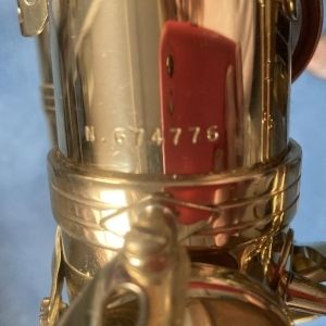 Selmer Saxophone alto super action II 80