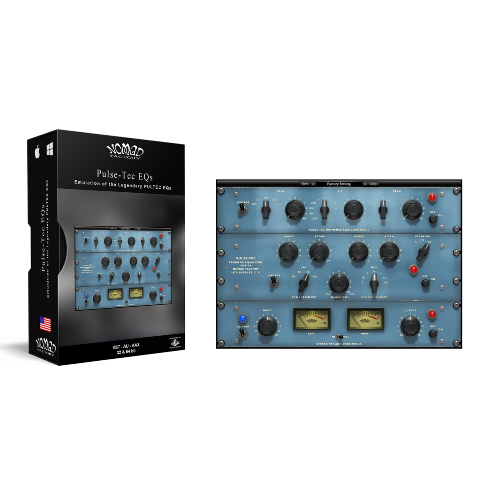 Nomad Factory Pulse-Tec EQs