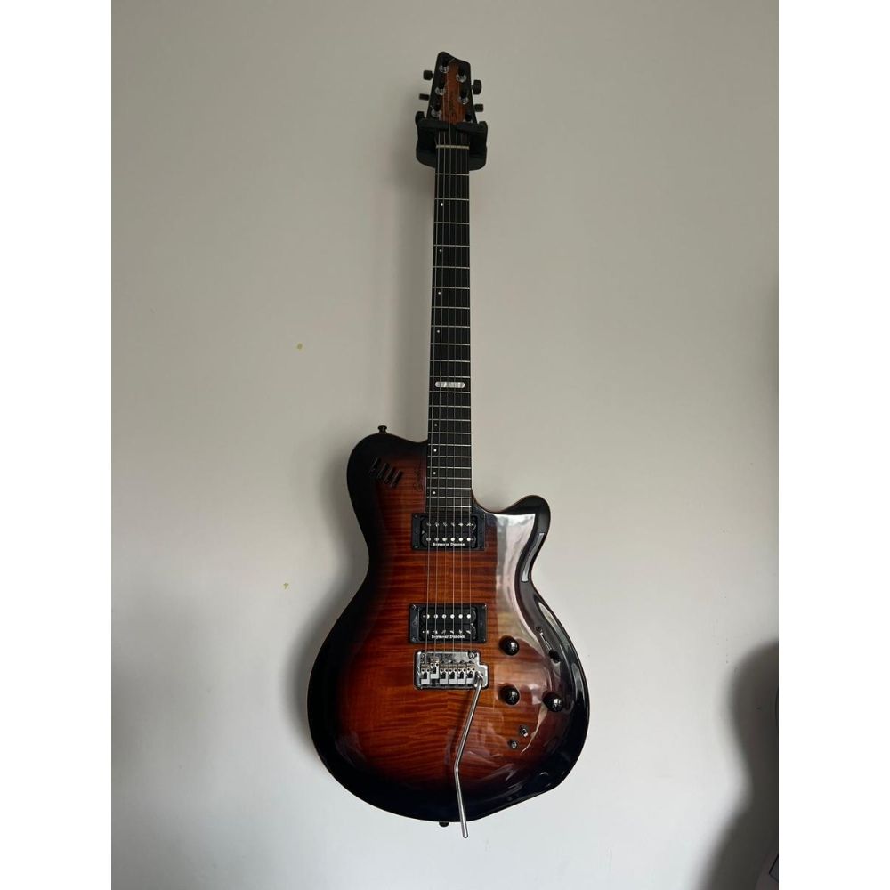 Godin  - LGXT-SA COGNAC BURST FLAME AAA