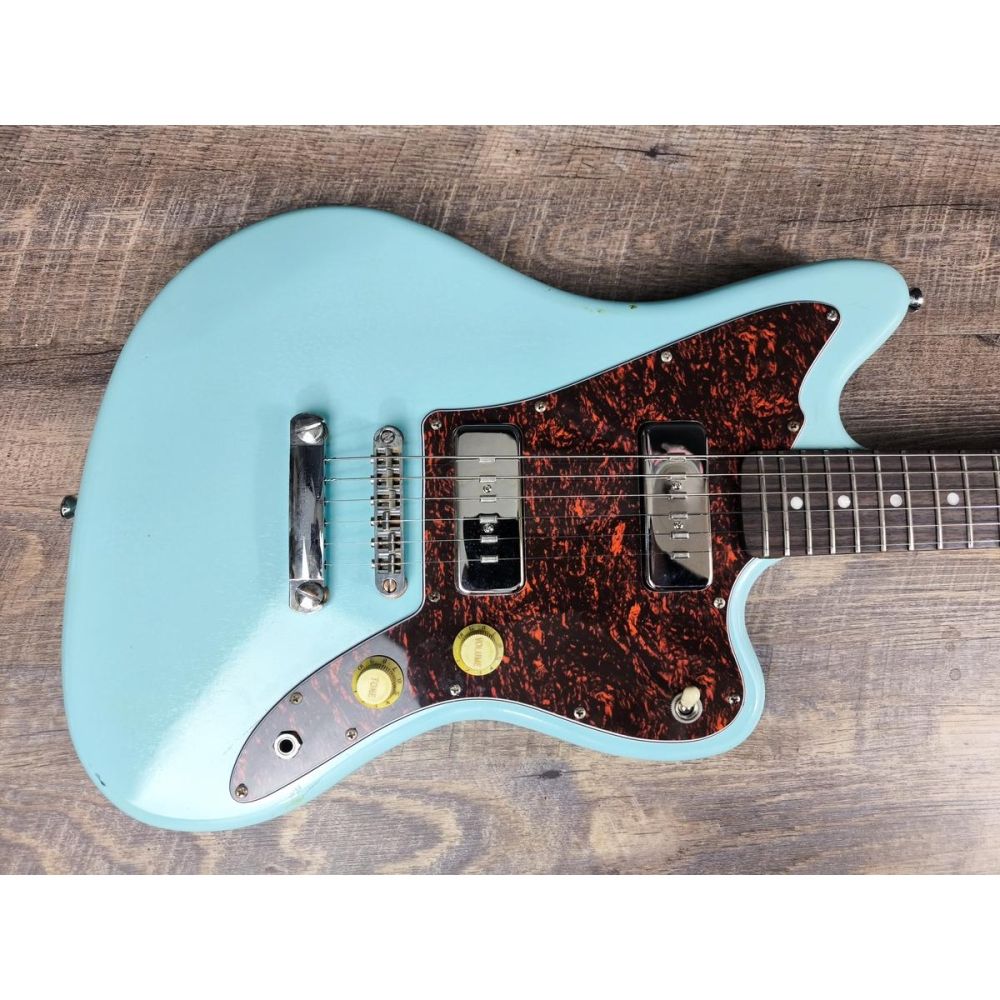 MyDream Partcaster  Green Stock - Relic Surf Green Gretsch P90