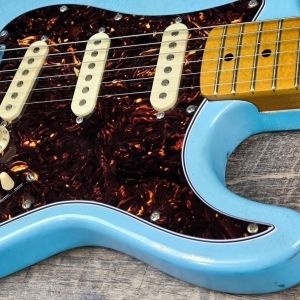 MyDream Partcaster  Green Stock - Heavy Relic Daphne Blue