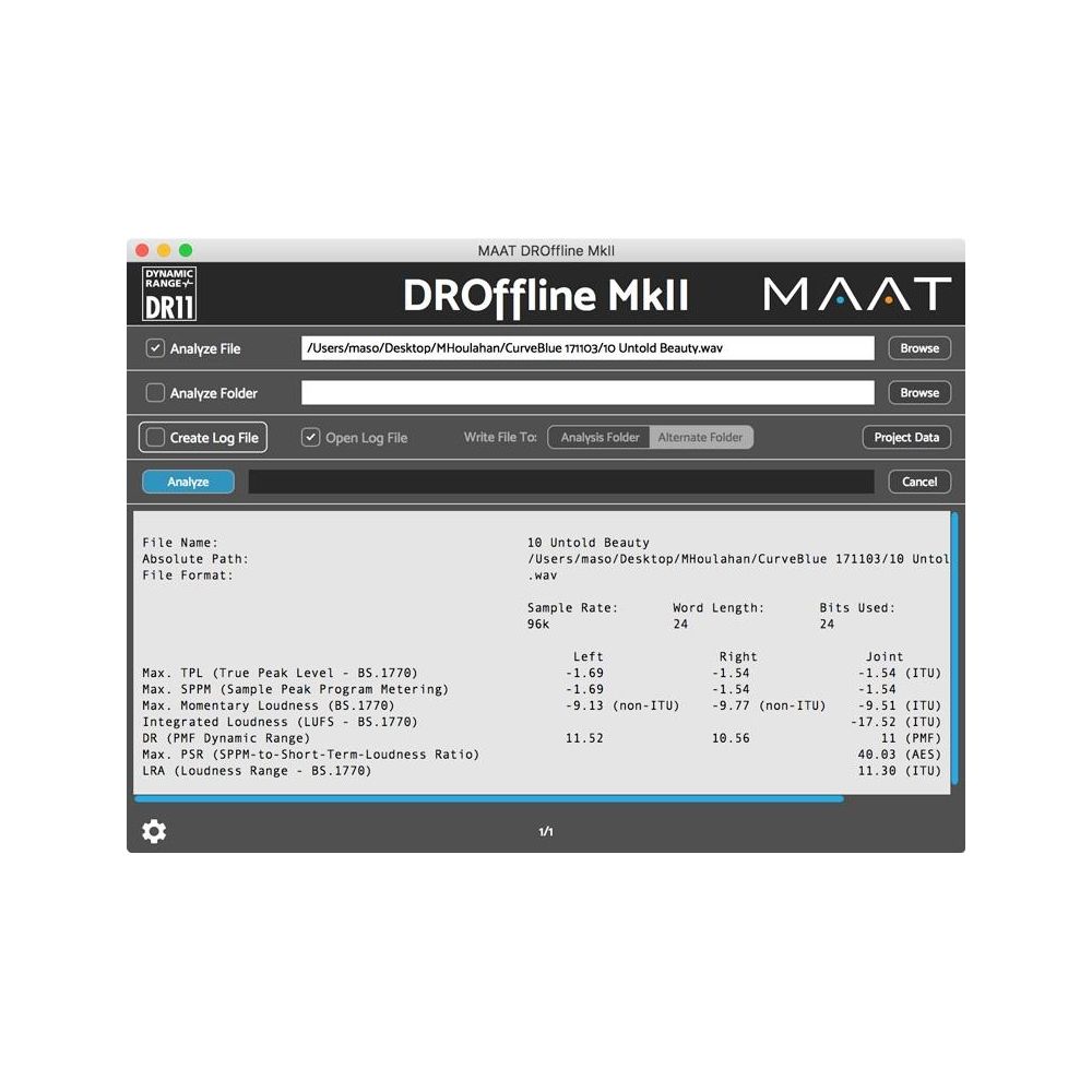 MAAT DROffline MkII