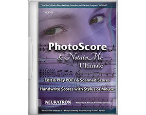 Neuratron PhotoScore & NotateMe Ultimate