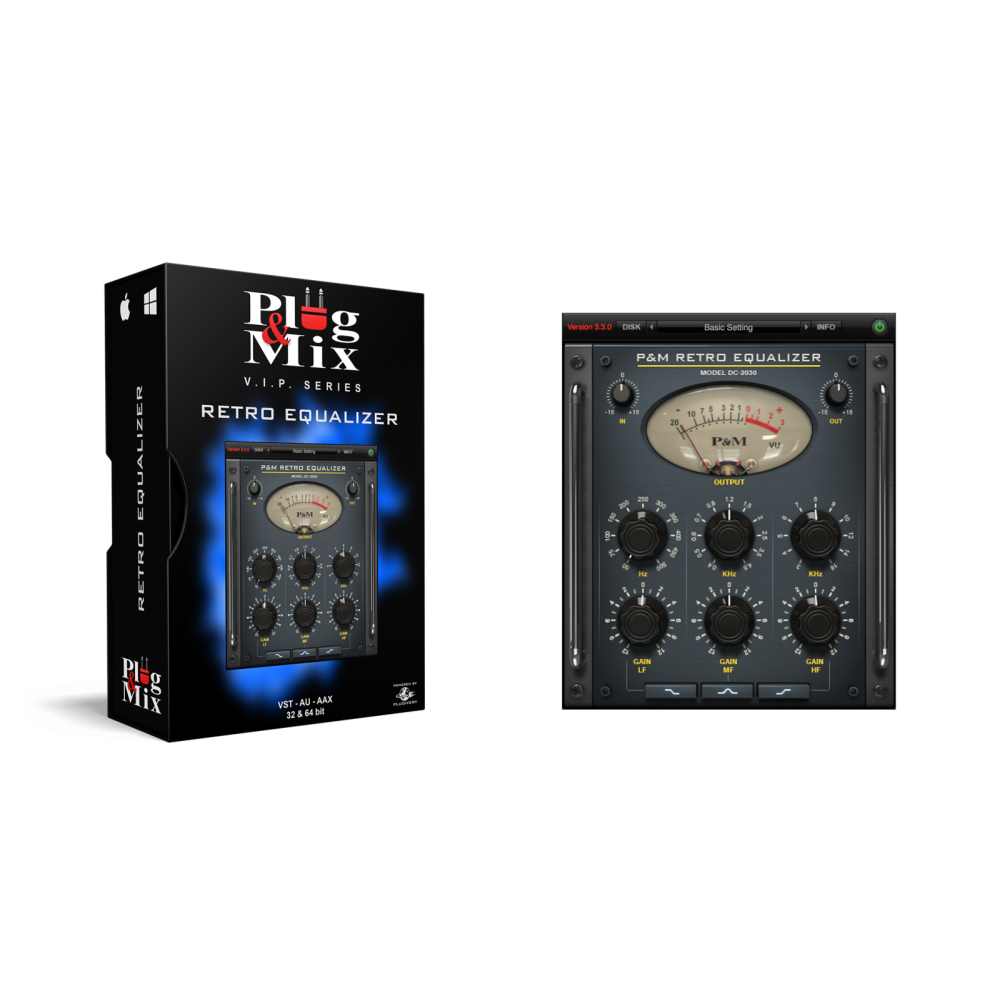 Plug And Mix Retro Equalizer