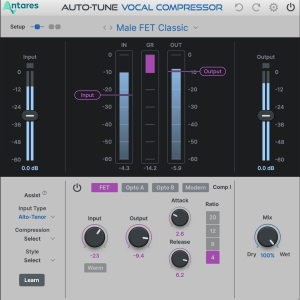 Antares Auto-Tune Vocal Compressor