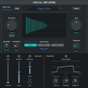 Antares Auto-Tune Vocal Reverb