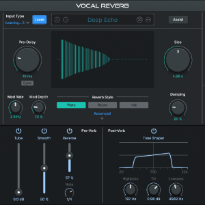 Antares Auto-Tune Vocal Reverb