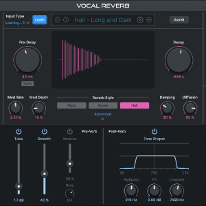 Antares Auto-Tune Vocal Reverb