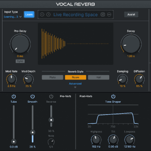 Antares Auto-Tune Vocal Reverb