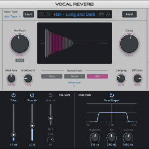 Antares Auto-Tune Vocal Reverb