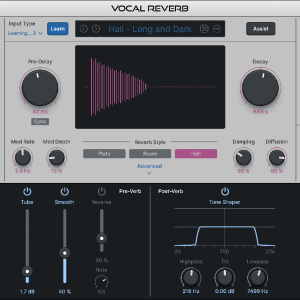 Antares Auto-Tune Vocal Reverb