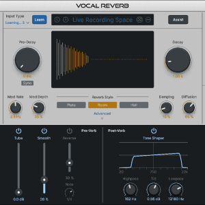 Antares Auto-Tune Vocal Reverb