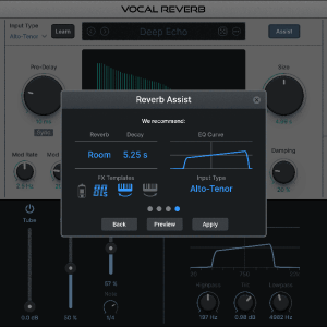 Antares Auto-Tune Vocal Reverb