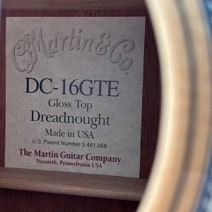 Martin  DC-16GTE dreadnought électro-acoustique