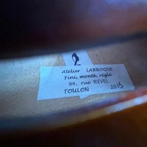 Atelier Larroque Violon 4/4