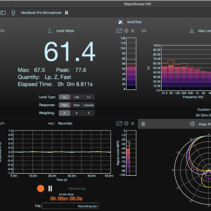 Faber Acoustical Licence Pro Tool Set pour SignalScope XM v12