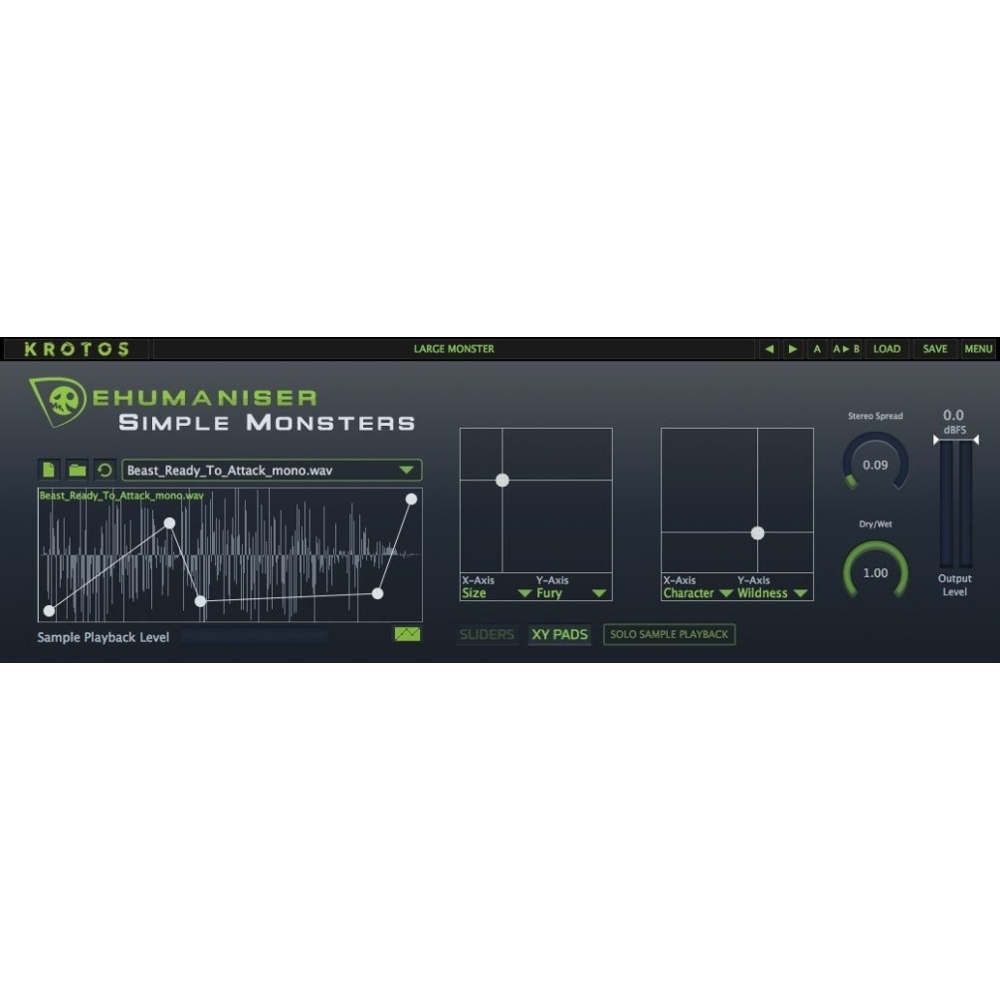 Krotos Audio Dehumaniser Simple Monsters