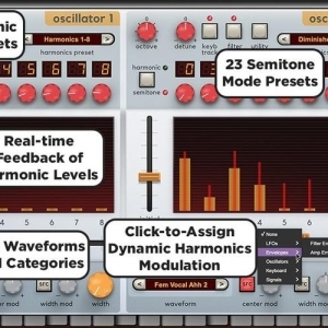 Cherry Audio Harmonia Synthesizer