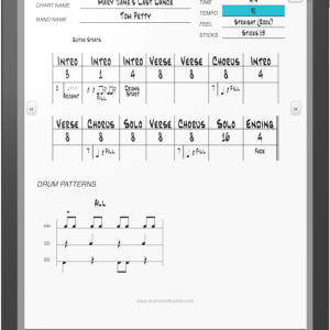 Subscriptions Drum Chart Builder 2 Year Subscription