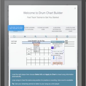 Subscriptions Drum Chart Builder 2 Year Subscription