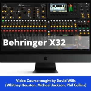 ProAudioEXP Behringer X32 - cours de formation vidéo (anglais)