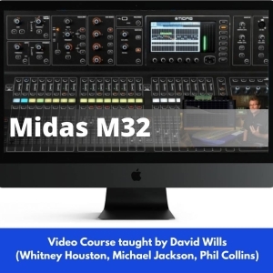 ProAudioEXP Midas M32 - cours de formation vidéo (anglais)