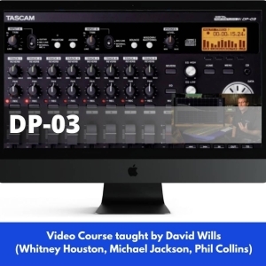 ProAudioEXP Tascam DP-03 - cours de formation vidéo (anglais)