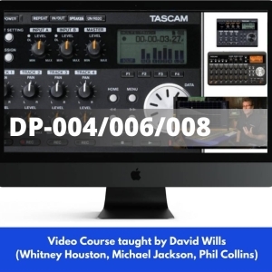 ProAudioEXP Tascam DP-004/006/008 - cours de formation vidéo (anglais)