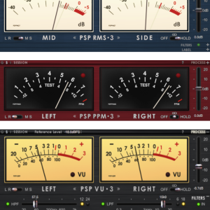 PSP AUDIOWARE PSP TripleMeter