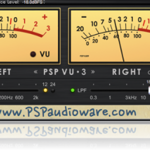 PSP AUDIOWARE PSP TripleMeter