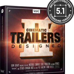 BOOM LIBRARY Boom Cinematic Trailers Designed 2 SURROUND