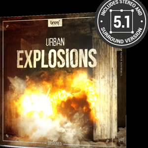 BOOM LIBRARY Boom Urban Explosions DESIGNED