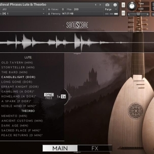 Sonuscore Lute & Theorbo Medieval Phrases
