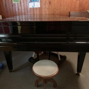 Piano à queue Pleyel Vendome laqué noir