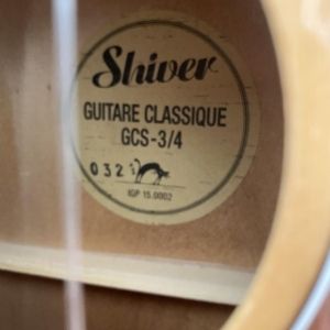 Shiver Guitare classique GCS 3/4