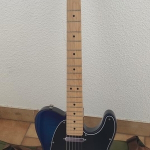 Fender Telecaster bleu flammée série limitée