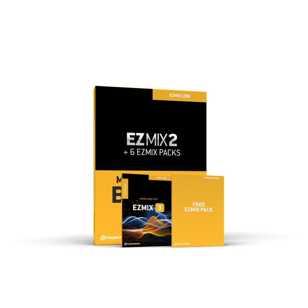 Toontrack EZmix 2 Pack Bundle + upgrade Ezmix 3