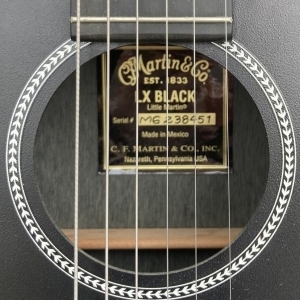 Martin Guitare Ix black 3/4 (petite taille)