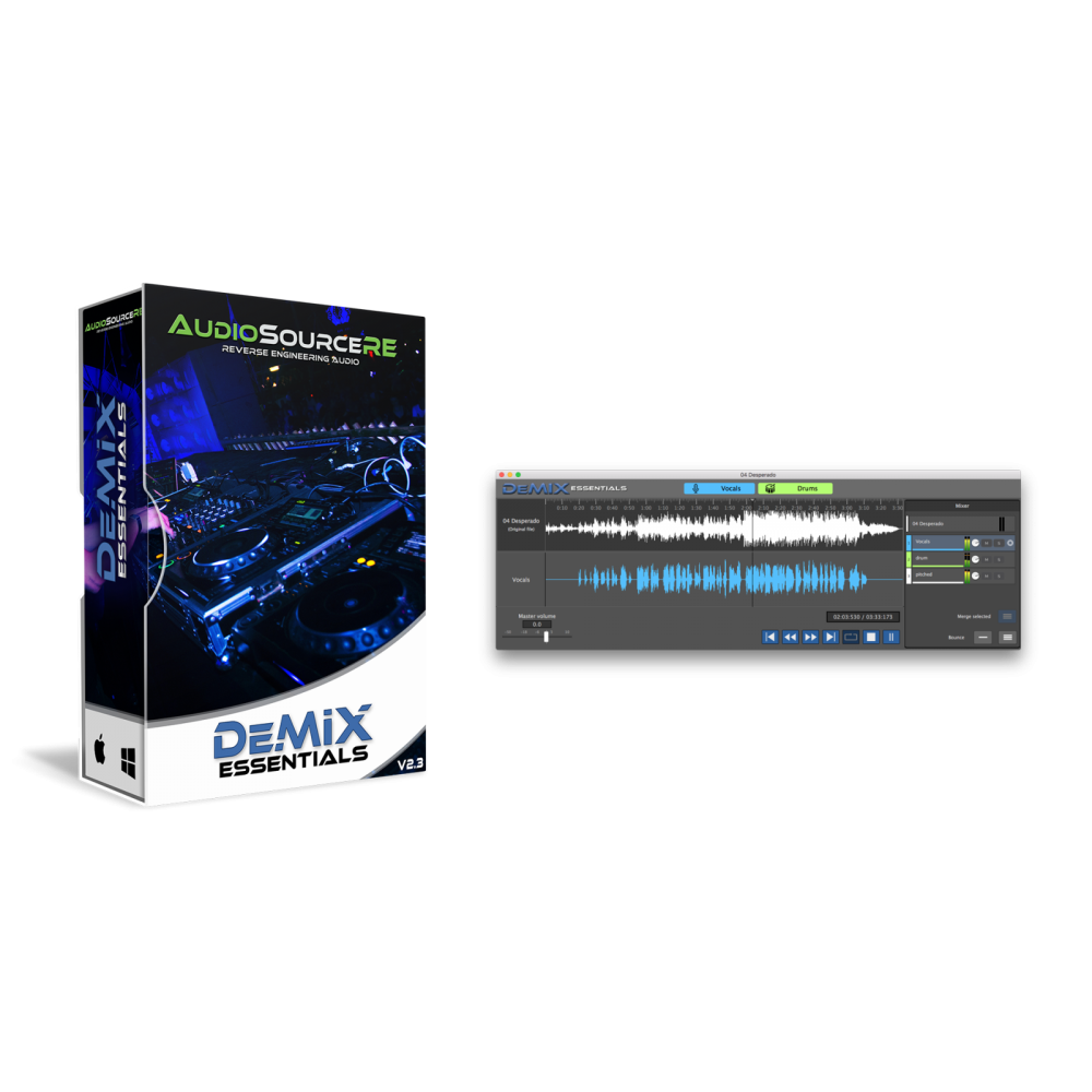 AudioSourceRE DeMIX Essentials