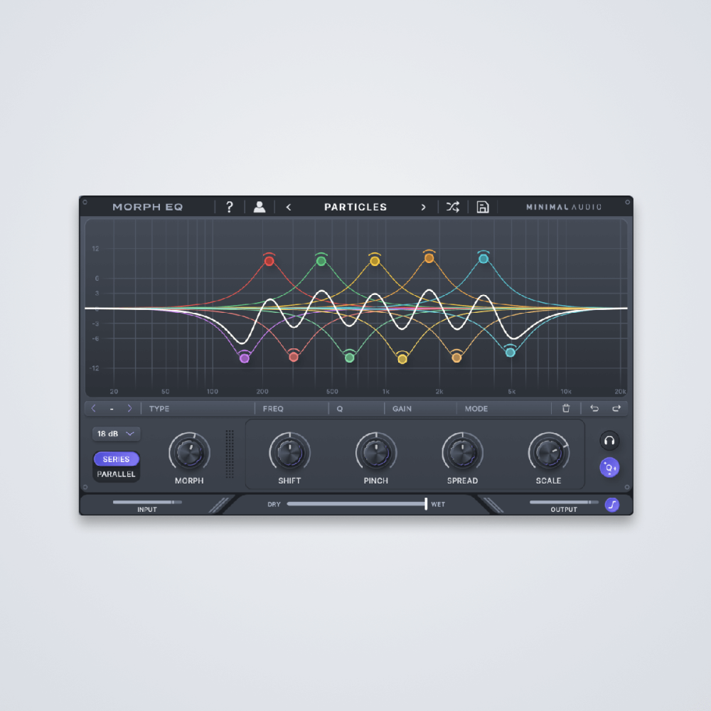 Minimal Audio Morph EQ